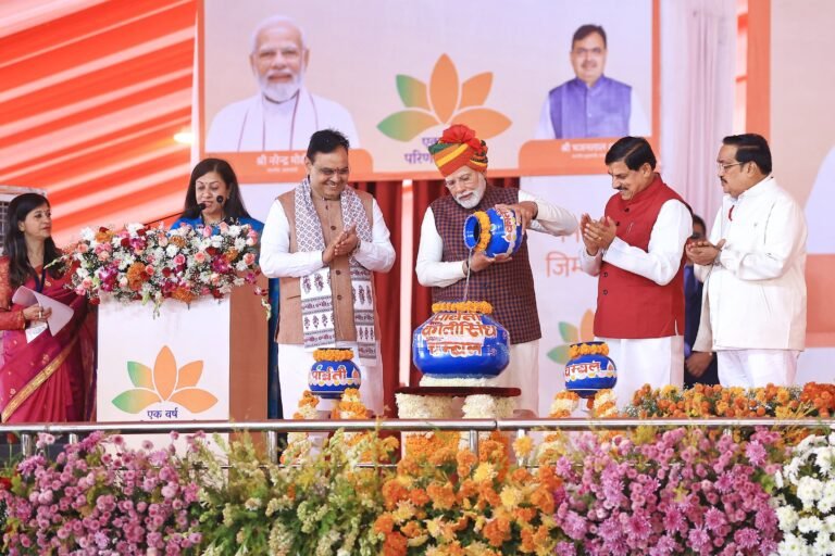 पीएम मोदी ने 'पार्वती-कालीसिंध-चंबल लिंक परियोजना' का शिलान्यास किया, मध्य प्रदेश और राजस्थान में जल संकट समाधान की दिशा में बड़ा कदम