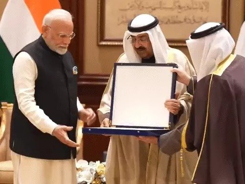 PM Modi awarded Kuwaits highest honor