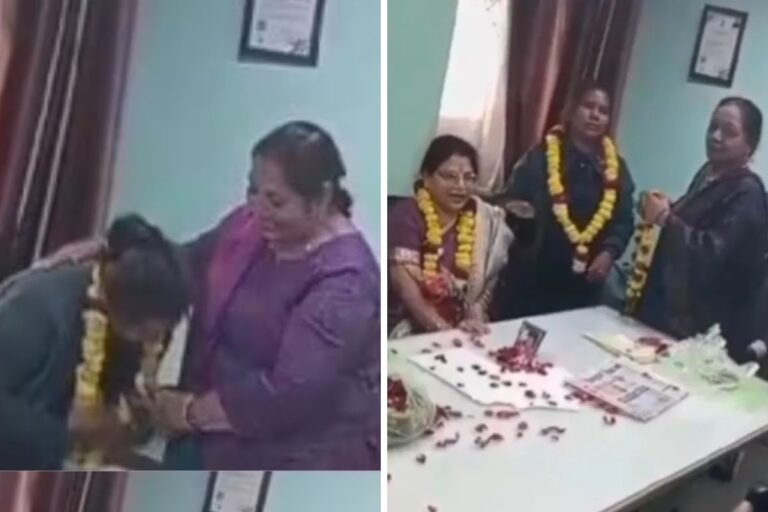 राजस्थान: पति देवेंद्र की रिटायरमेंट पार्टी में पत्नी दीपिका की कुर्सी पर बैठे–बैठे मौत