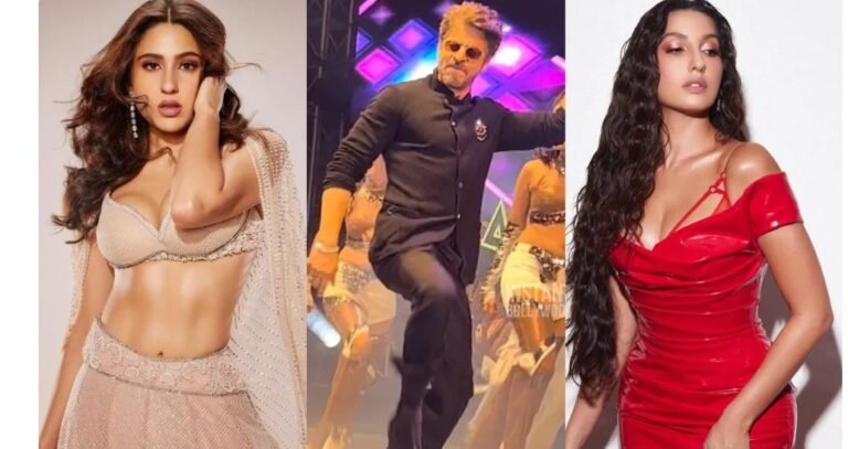 SRK,SARA AND NORA DANCE AT A PVT WEDDING IN DELHI