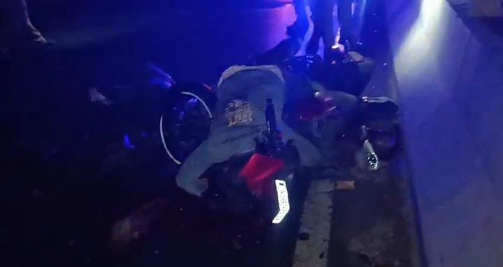 कानपुर: हाईवे पर बाइक सवार दो युवकों की दर्दनाक मौत