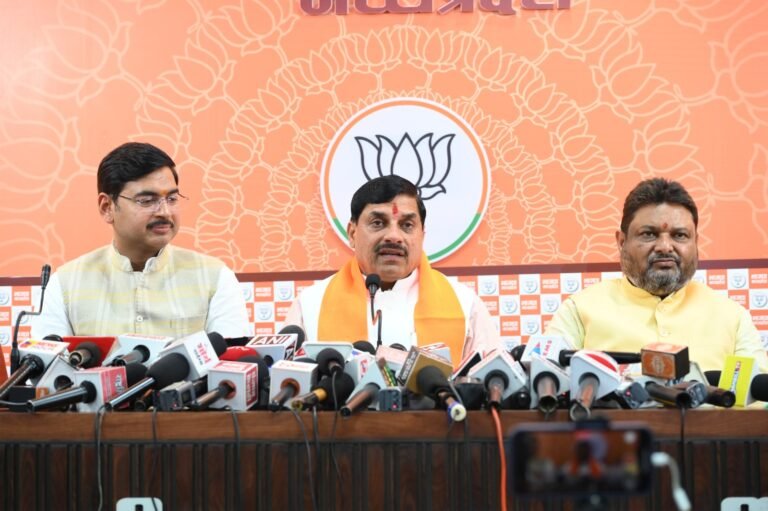 BHOPAL BJP: सीएम डॉ. मोहन यादव का कांग्रेस पर तीखा हमला