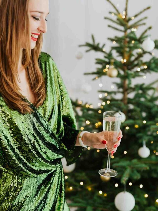 Christmas drink party