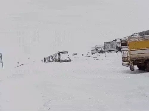 India weather himachal up fog snowfall