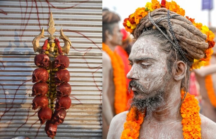 Mahakumbh 2025 naga aghori sadhu funeral ceremony 