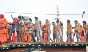 Mahakumbh 2025 naga aghori sadhu funeral ceremony