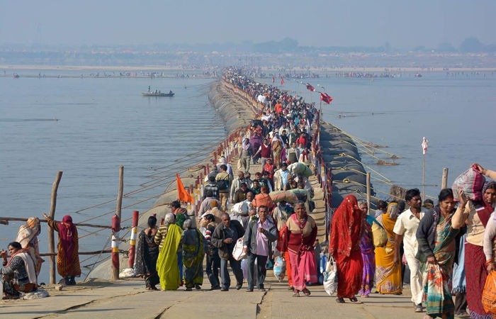 Mahakumbh Mela 2025 forines mahamandaleshwar sant