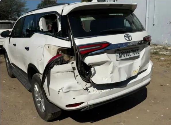 PCC President's Car Hit