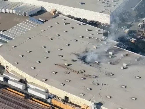 Plane crashes after takeoff in America