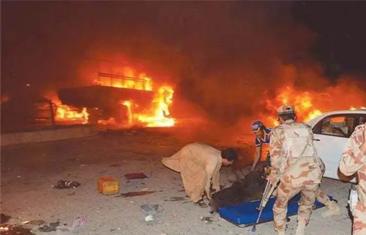 Revenge of Baloch Suicide attack on Pakistani army 47 killed