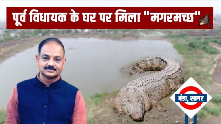 EX MLA Harvansh Rathore: “Crocodile” found at the house of former BJP MLA, tax evasion also revealed