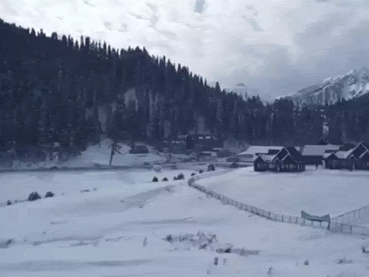 India weather himachal up fog snowfall