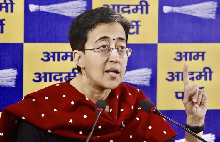 atishi attack bjp no cm face delhi narendra modi