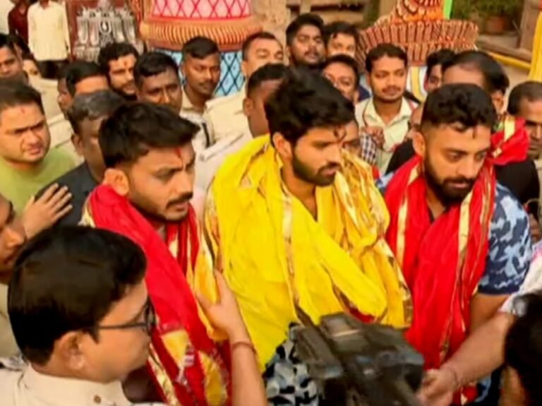 Indian Team Players Visit Jagannath Temple