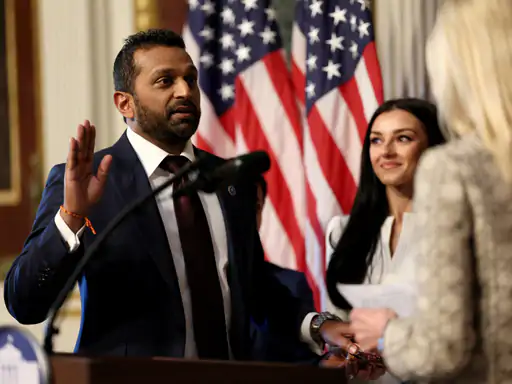 Kashyap patel oath fbi director donald trump comments