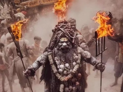 Mahakumbh akhara mysterious traditions naga sadhu masan holi mahashivratri