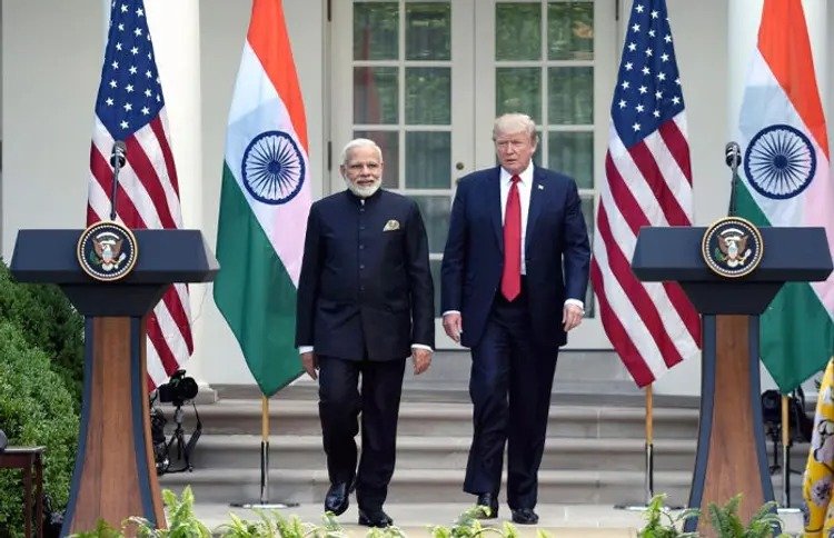 PM MODI IN US meeting with president donald trump