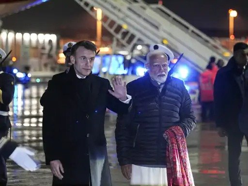 PM Modi-Emmanuel Macron