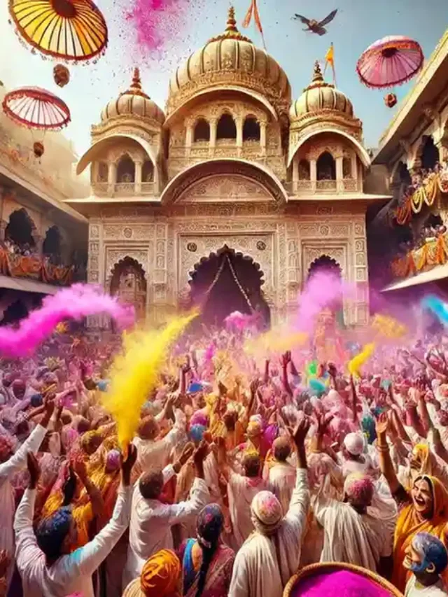 Banke Bihari Temple in Vrindavan