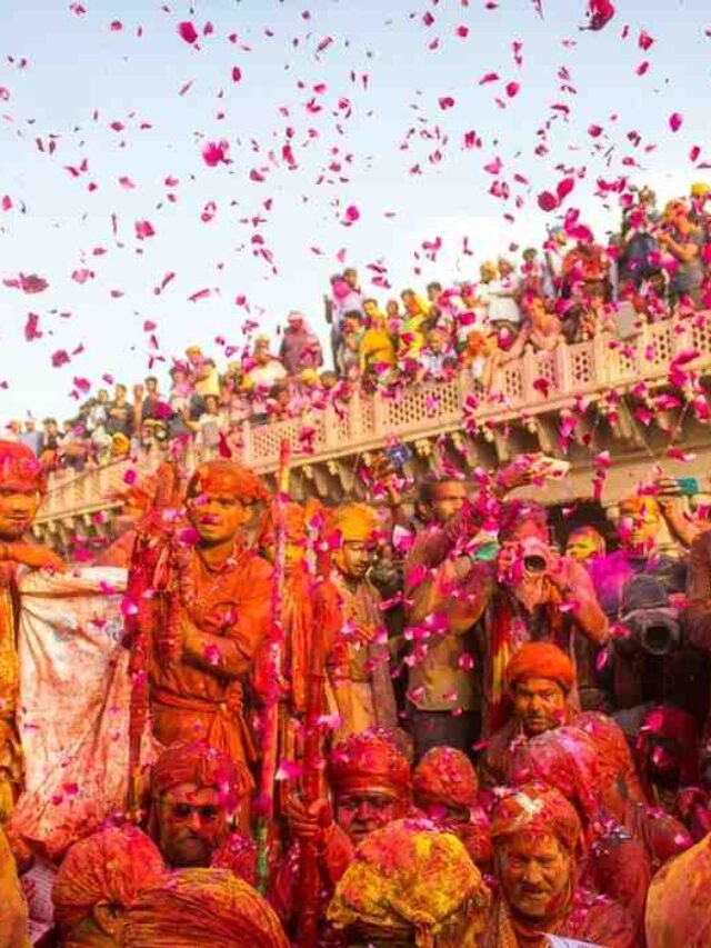 holi in vrindavan
