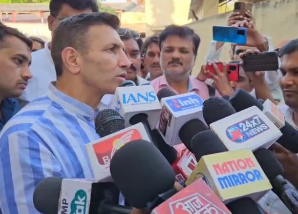 Satna congress pradarshan: