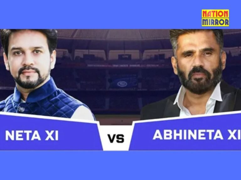 Actor 11 vs Politician 11 Match (1)