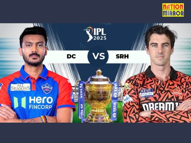 DC vs SRH Today Match