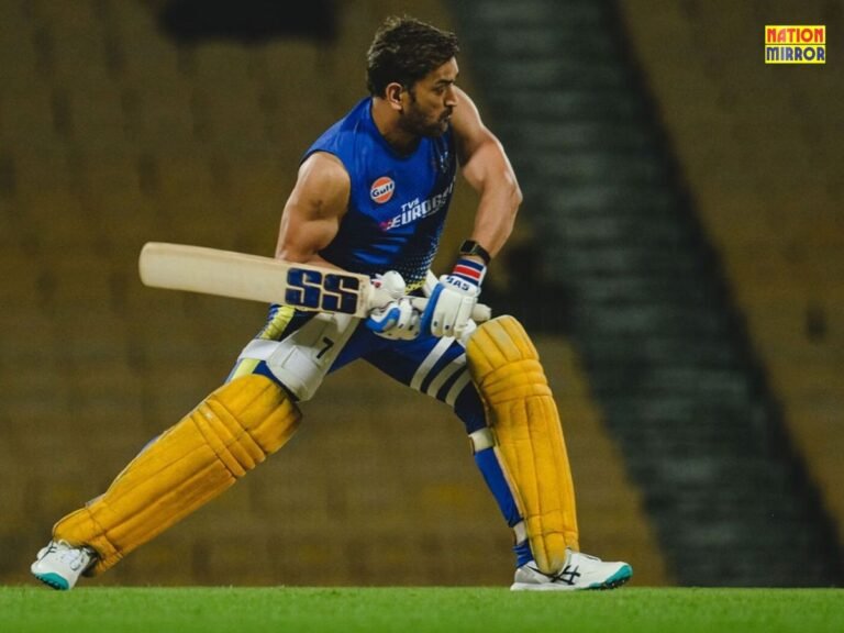 Dhoni Net Practice Video