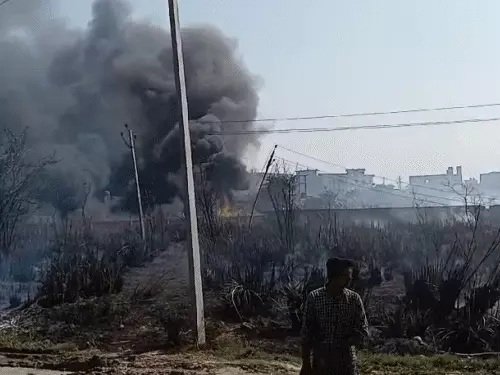 Fire Breaks at Aligarh Police Station