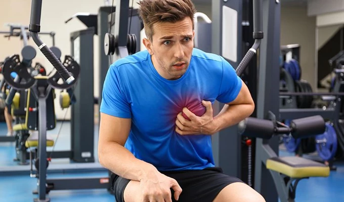 Getting heart attacks while doing gym