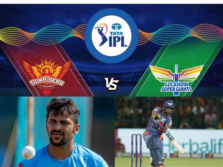 LSG vs SRH Shardul and Pooran