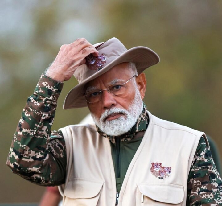 Lion safari, photography and wildlife PM Modi Gir visit 