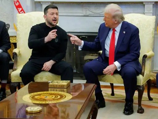 Trump rebukes Zelensky at the White House