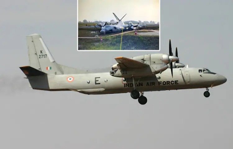indian air force plane crash accident in west-bengal