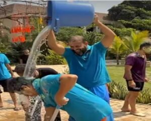 क्रिकेटरों की होली की मस्ती