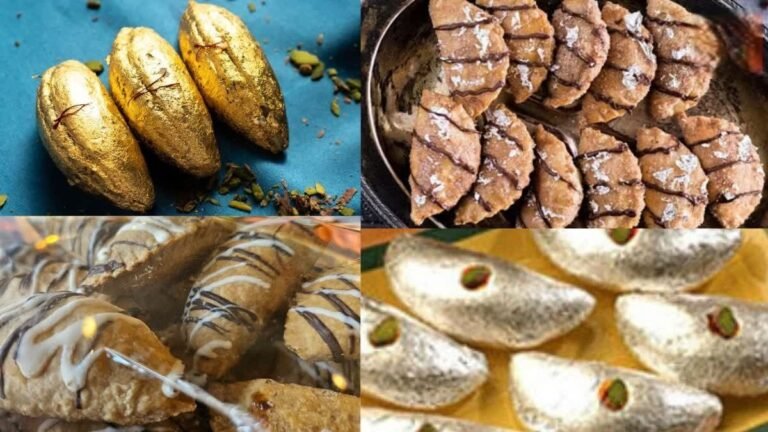 Holi 2025 Kanpur gold silver Gujiya for Holi