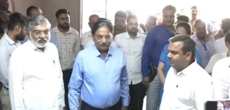 Gujarat Health Minister Visit: