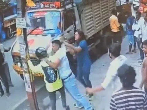 Air Force Officer Assault Case CCTV Shows Initial Attack