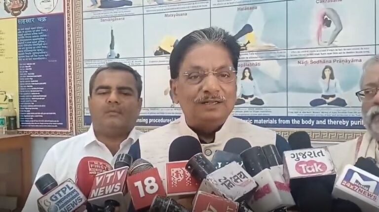 HEALTH MINISTER RUSHIKESH PATEL