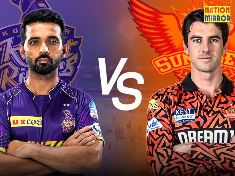 KKR vs SRH Today Match