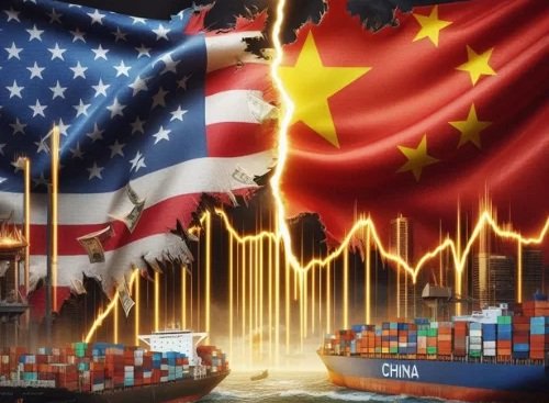 US China Trade War Market Crash April 2025 