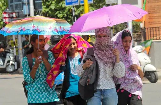  weather alert northeast india heatwave