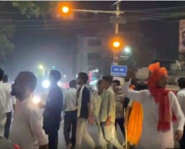 गुना में हिंसा