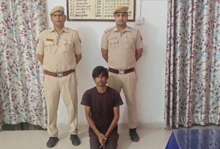 Hindaun drug smuggler arrest: