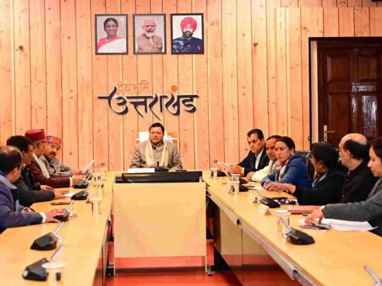 Uttarakhand Cabinet Meeting