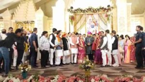 MP Assembly Speaker son's wedding 2025: 