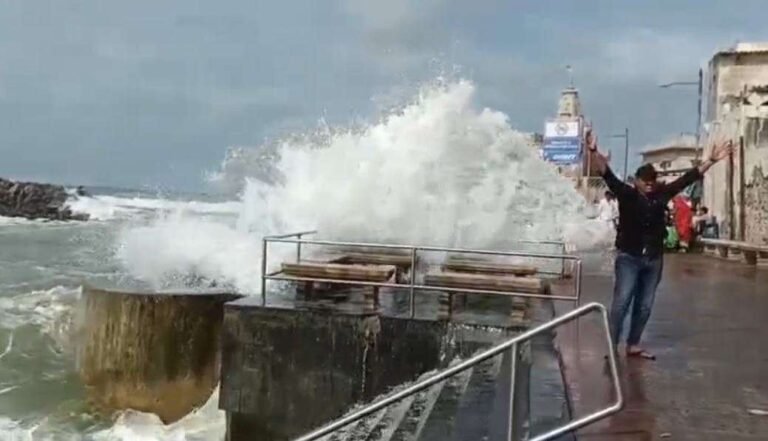 Dwarka’s Ferocious Sea