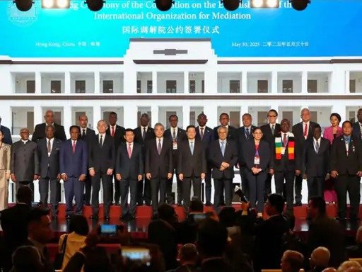 China new organization iomed 33 countries members icj alternative 