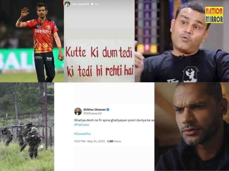 Cricketer Angry Over Ceasefire Violation