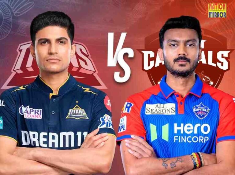 DC vs GT Match Today